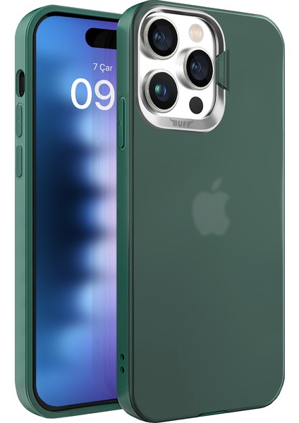 Buff iPhone 15 Pro Max New Corner Kılıf Green