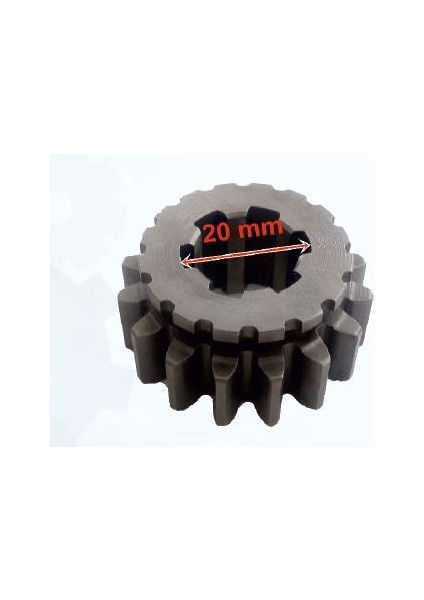 Şanzıman 16 Dişli Iç 20 mm Öm