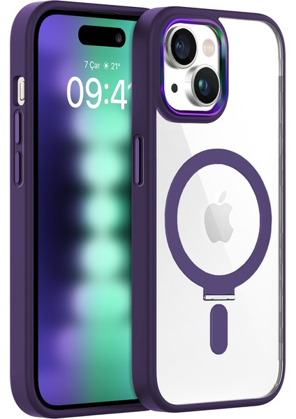 iPhone 15 Plus Bumpermag Kılıf Purple