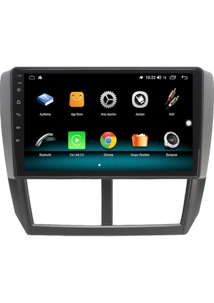 Subaru Forester Android 13 Multimedya Carplay 4gb RAM+64GB HDD 2009-2012 Navigasyon Ekran indirimleri