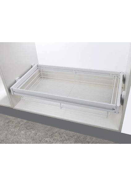 Frenli Gardrop Sepeti Alüminyum 55 cm