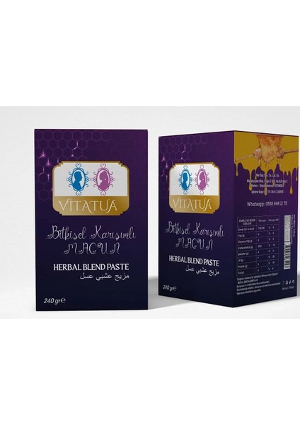 Vita Tua Özel Karşımlı Macun Set