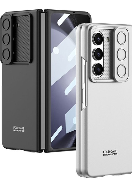 Samsung Galaxy Z Fold 5 Kılıf Sürgülü Kamera Lens Koruyuculu 360 Tam Korumalı Kıpta Kapak fırsatları