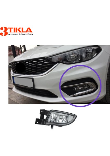 Fiat Egea Sedan 2015 Sis Farı Takımı Led Xenon Set