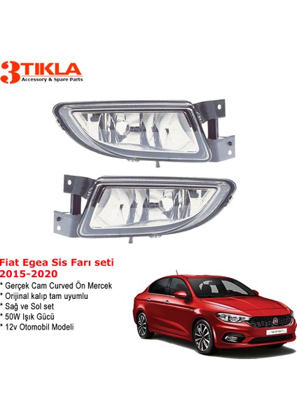 Fiat Egea Sedan 2019 Sis Farı Takımı