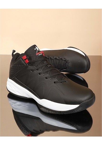 Konfores 1694-28652 Anatomik Tabanlı Profesyonel Basketbol Ayakkabısı - NKT01694-SIYAH Beyaz-42 fiyatları