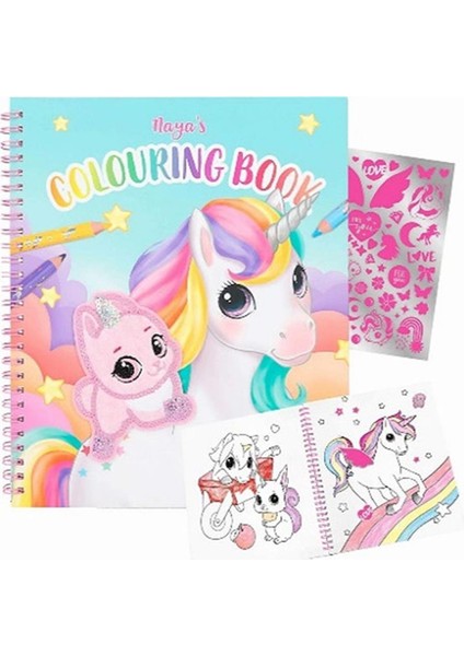 Top Model Ylvi Colouring Book With Unico