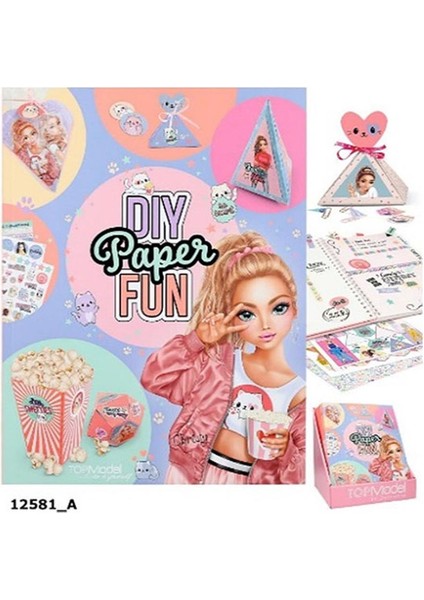 Top Model Topmodel Dıy Paper Fun Book Cu