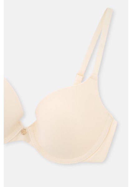 Ekru 1075KC Ione T-Shirt Bra Desteksiz Sütyen modelleri