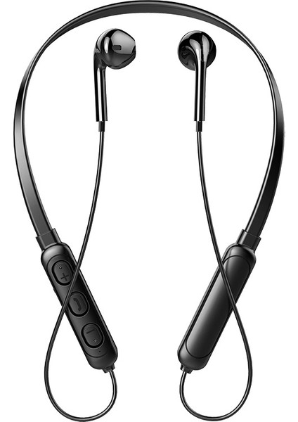 Kablosuz Bluetooth Kulaklıklar Boyun Stereo 5.0 Spor Kulaklıkları (Yurt Dışından)