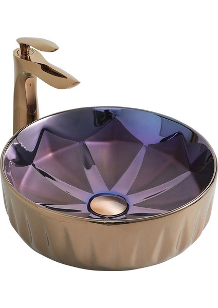 İstanbul Rose Gold Lavabo