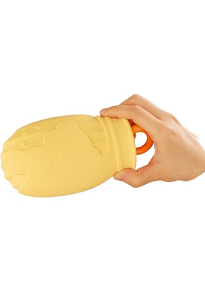 Silikon Sıcak Su Torbası Su Enjeksiyonu Küçük El Isıtıcısı Peluş El Isıtıcısı (Yurt Dışından)