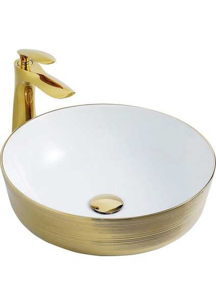 Twist Gold Lavabo