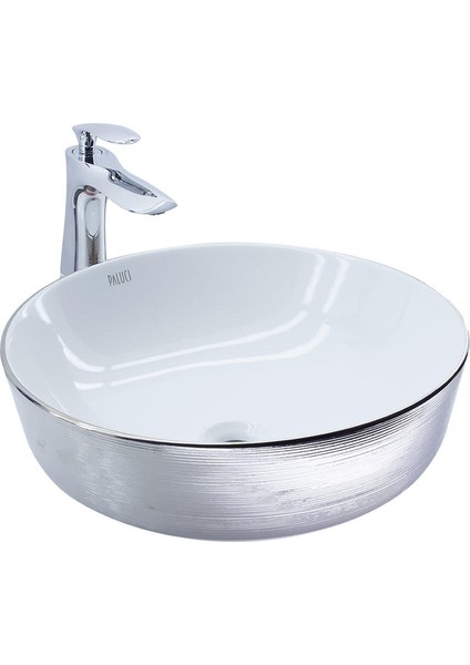 Twist Silver Lavabo