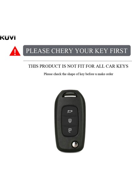 Dacia Logan Sustalı Anahtar Kılıfı Gold Siyah Renk modelleri