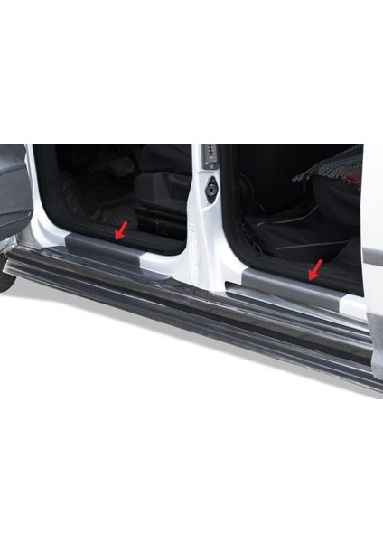 Vw Caddy Kapı Eşiği Plastik 4 Parça 2015-2020 Arası