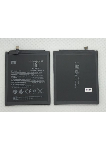Xiaomi Note A2 BN31 Batarya Pil