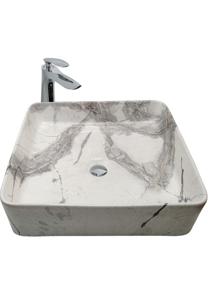 Öykü Calacatta White Lavabo