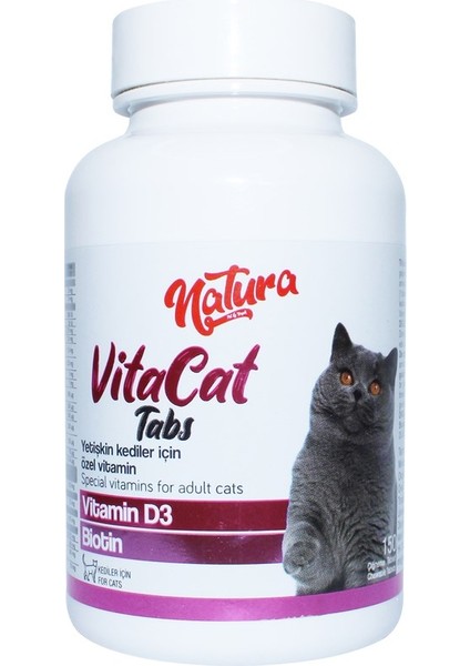 Vitacat Tabs 0,5 x 150 Tablet 75 gr