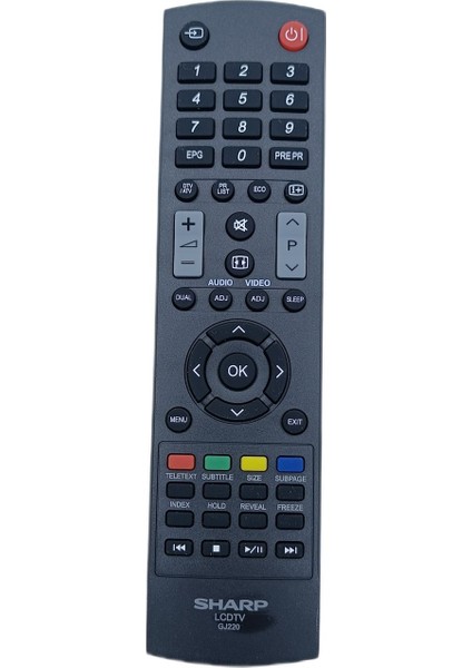 Sharp GJ-220 LC-22LE320E LC-42LE320E LCD Tv Uzaktan Kumanda (Orjinal Ürün)