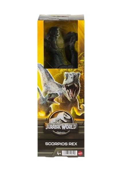 Jurassi̇c World Di̇nozor Fi̇gürleri̇ Scorpios Rex HMF81