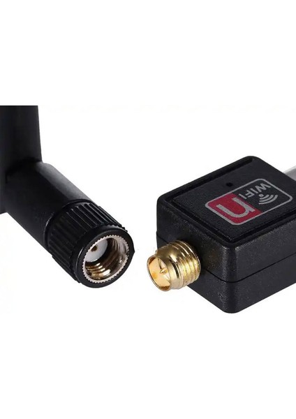 Usb2.0 Kablosuz Ağ Kartı Mini Wıfı Alıcısı 5db Büyük Anten 300M Kablosuz Ağ Adaptör 802.IIN