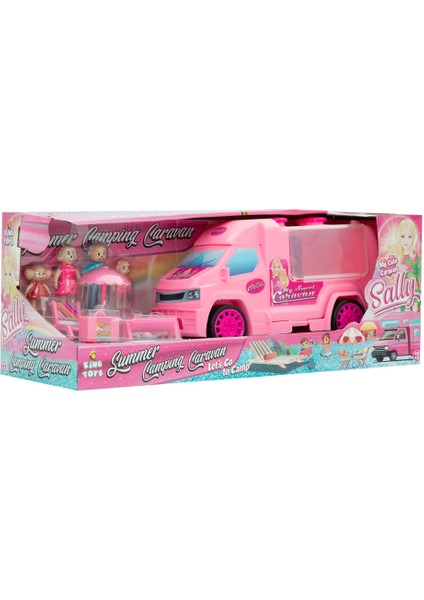 Sally Karavan Kamp Seri̇si̇ Fi̇gürlü Oyun Seti̇ Toz Pembe fiyatları