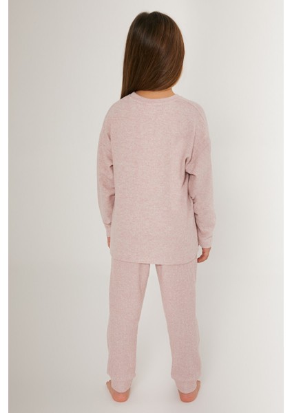 3276 Kız Çocuk Uzun Kol Pijama Takım