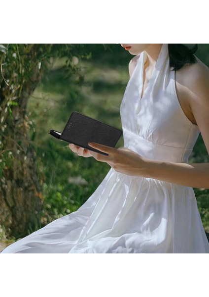 Samsung Galaxy A71 4g SM-A715 Scratch-Para Kanıt Deri Telefon Cüzdan Stand Kapağı Ipek Doku Kılıfı (Yurt Dışından)