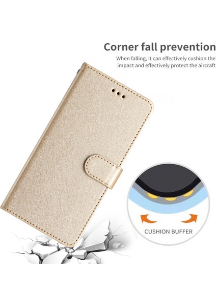 Samsung Galaxy A71 4g SM-A715 Scratch-Para Kanıt Deri Telefon Cüzdan Stand Kapağı Ipek Doku Kılıfı (Yurt Dışından)