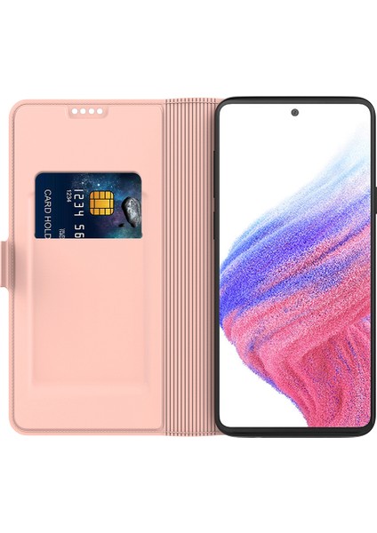 Samsung Galaxy M54 5g Pu Deri Stand Kapağı Tam Koruma Kartı Tutucu Cep Telefonu Kılıfı (Yurt Dışından) fiyatları