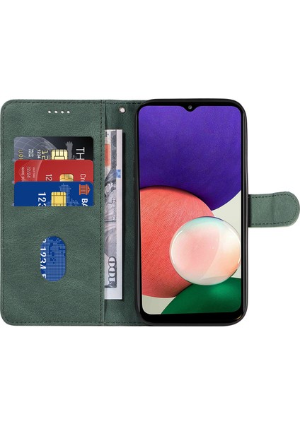 Samsung Galaxy A52 / A52S 5g Toz Geçirmez Baskılı Tasarım Telefon Kapağı Pu Deri Stand Cüzdan Kılıfı (Yurt Dışından)