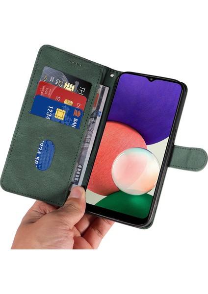 Samsung Galaxy A52 / A52S 5g Toz Geçirmez Baskılı Tasarım Telefon Kapağı Pu Deri Stand Cüzdan Kılıfı (Yurt Dışından)