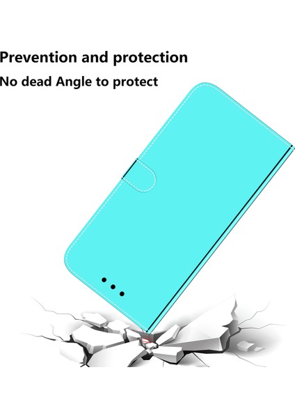 Samsung Galaxy M54 5g / F54 5g Pu Deri Stand Kılıfı Ayna Benzeri Yüzey Telefon Cüzdan Kapağı (Yurt Dışından) fiyatları