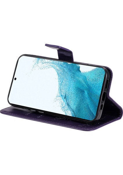 Samsung Galaxy A25 5g Telefon Kapağı Flip Stand Stand Baskılı Kedi Ağacı Telefon Kılıfı Cüzdan (Yurt Dışından) indirimleri
