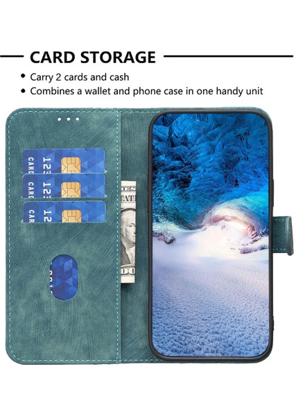 Samsung Galaxy A25 5g Pu Deri Telefon Kılıf Cep Telefonu Kapak Stand Cüzdan (Yurt Dışından)