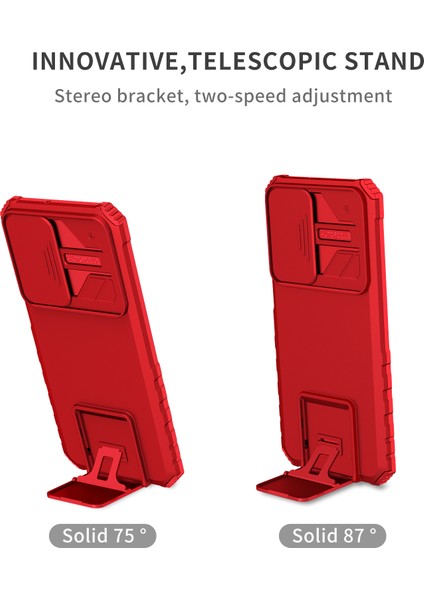 Samsung Galaxy A23 Slayt Kamera Kapağı Telefon Kılıfı Pc+Tpu Kickstand Cover (Yurt Dışından) indirimleri