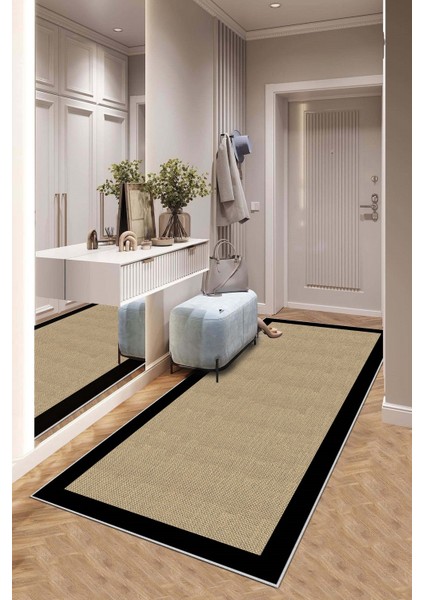 Makinede Yıkanabilir Kaymaz Taban Leke Tutmaz Modernkesme Yolluk Mutfak Yolluk Halı Yolluk