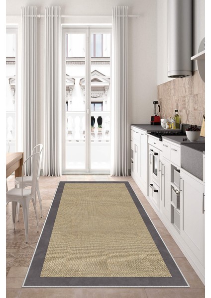 Yıkanabilir Kaymaz Leke Tutmaz Salon Halısı Mutfak Halısı Koridor Halısı Yolluk ve Paspas