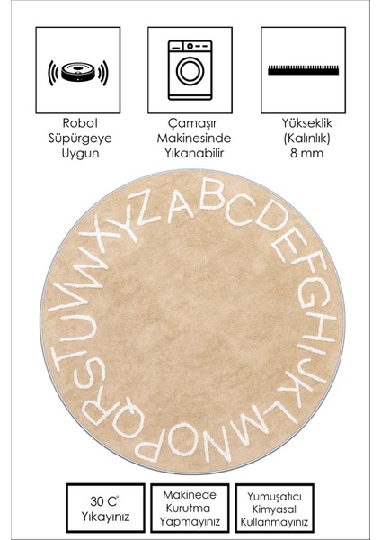 Yıkanabilir Kaymaz Leke Tutmaz Salon Halısı Mutfak Halısı Koridor Halısı