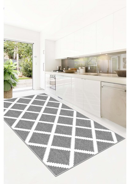 Yıkanabilir Kaymaz Leke Tutmaz Salon Halısı Mutfak Halısı Koridor Halısı Yolluk ve Paspas