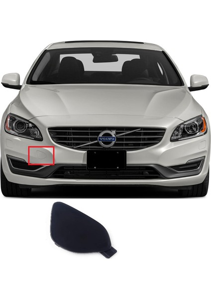 Volvo S60 V60 Ön Tampon Çeki Demir Kapağı 2014-2018