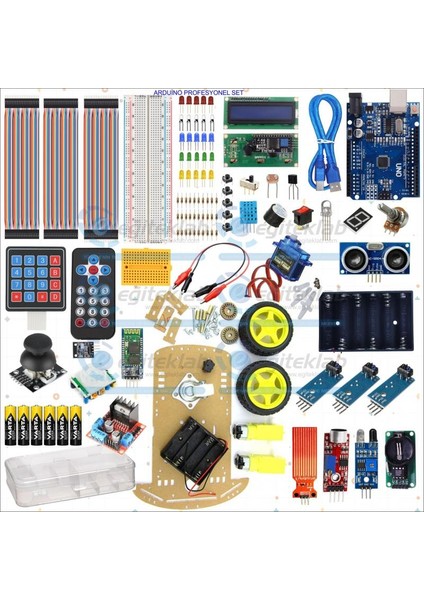 Yeni Robotik Kodlama Arduino Profesyonel Sensör Eğitim Seti