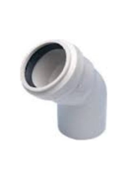 Pilsa Wavin 50X45° Pvc Kapalı Dirsek (4 adet)
