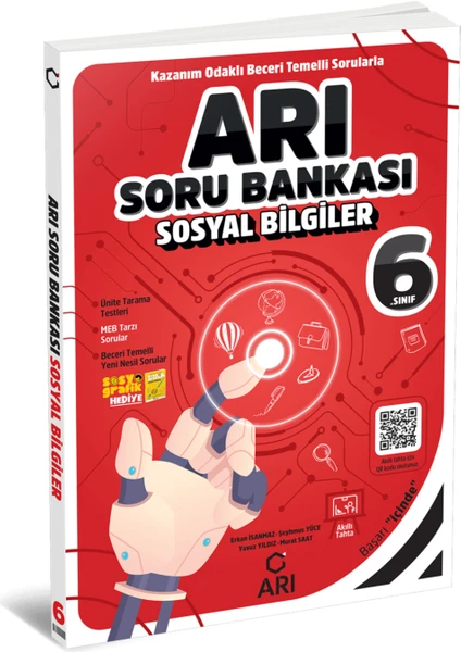 Arı Yayıncılık 6.Sınıf Sosyal Bilgiler Soru Bankası