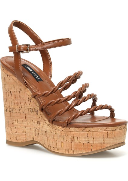 Renest3 3fx Kahverengi Kadın Dolgu Topuk Sandalet fiyatları