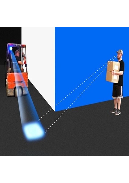 Forklift Blue Spot Mavi Güvenlik Işığı