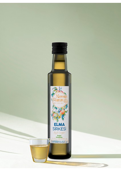 Nermin Hanım Zeytinliği Elma Sirkesi (250 Ml)