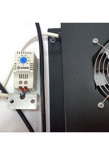 2li Fan Modülü Analog Termostat Switch Dikili Tip Sınıfı Için