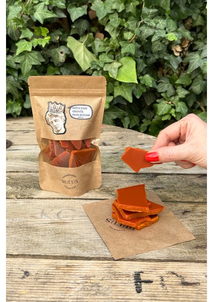 Koyu Sarı Granül Mum Boyası ( 100 gr )